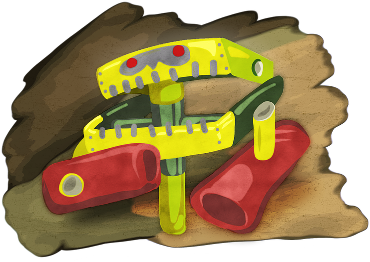 Paper Tube Robot - Paper (784x588), Png Download