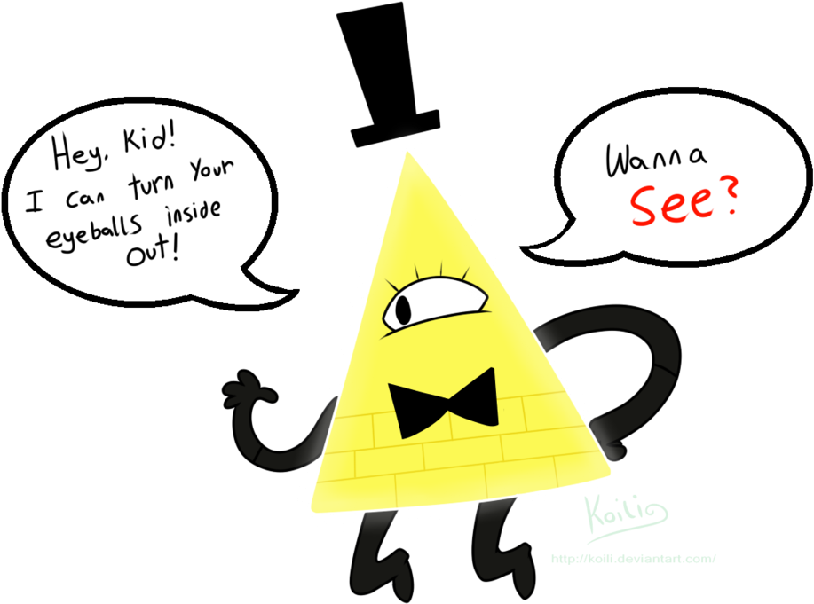 Picture Library Stock Falls Bill Cipher By Koili On - Gravity Falls Bill Cipher Happy (1024x754), Png Download