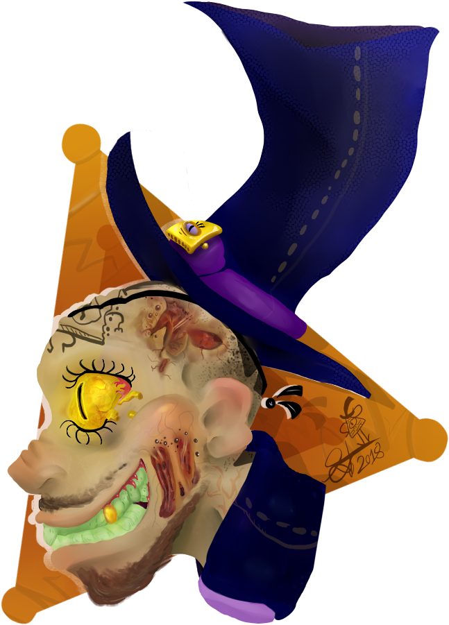 Bill Cipher - Illustration (656x956), Png Download