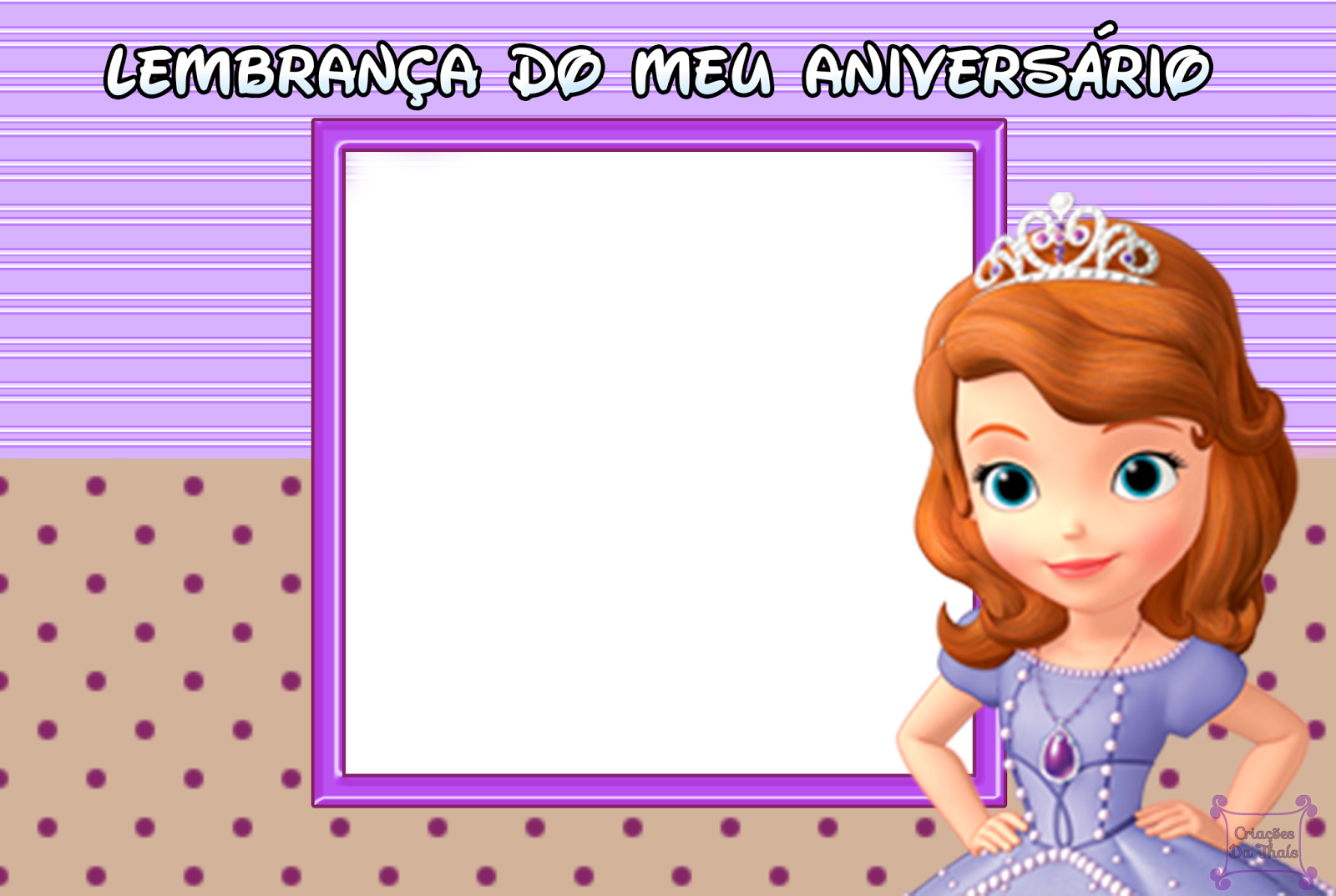 Não Sabe Como Fazer Tenho Um Passo A Passo Aqui De - Princesa Sofia Pastel Cuadrado (1600x1073), Png Download