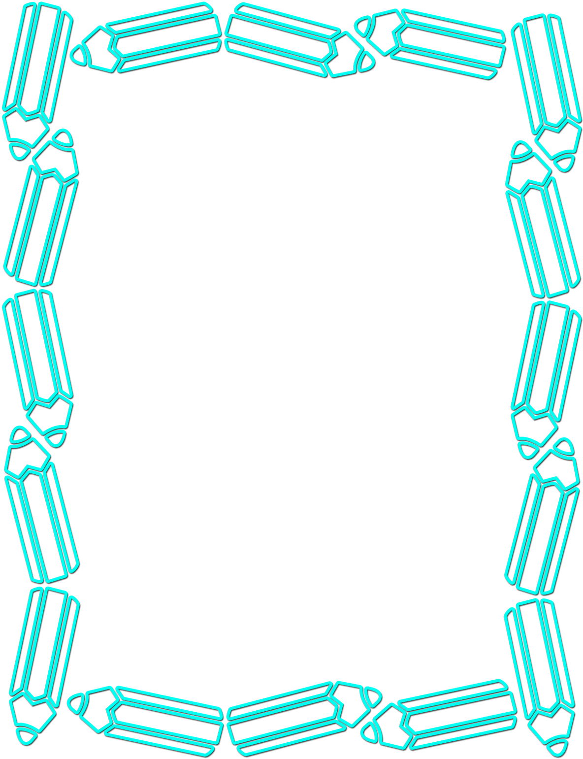 A Doodle Frame - Free Doodle Frame Colorful (1236x1600), Png Download