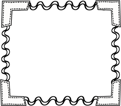 Free Frames & Borders Follow The 3am Teacher - School Border Black And White (400x352), Png Download
