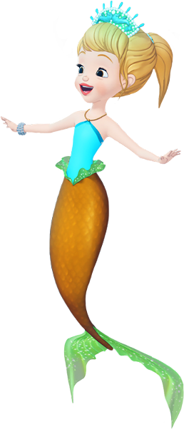 Oona Is A Mermaid Character Who Will Appear In The - Sofia The First (258x602), Png Download
