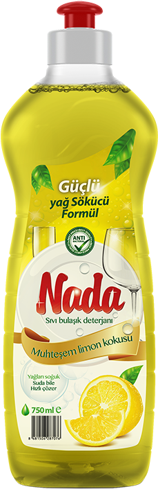 Nada Dish Wash Liquid - Plastic Bottle (782x770), Png Download