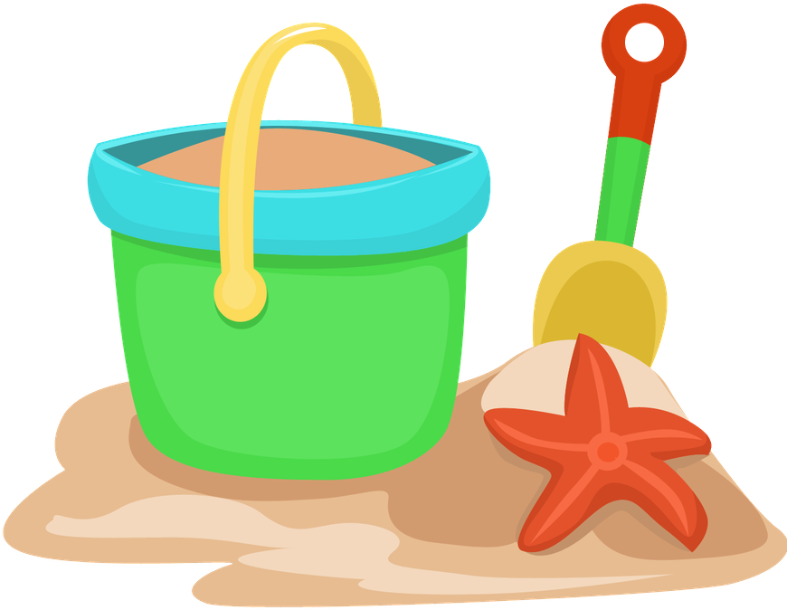 Say Hello - Beach Clipart (900x757), Png Download