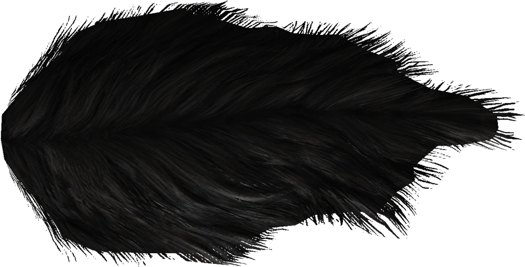 Werewolf Pelt - Lace Wig (1064x550), Png Download
