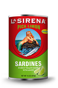 Tomato Sauce With Lemon - La Sirena Sardines, In Tomato Sauce - 5.5 Oz (372x358), Png Download