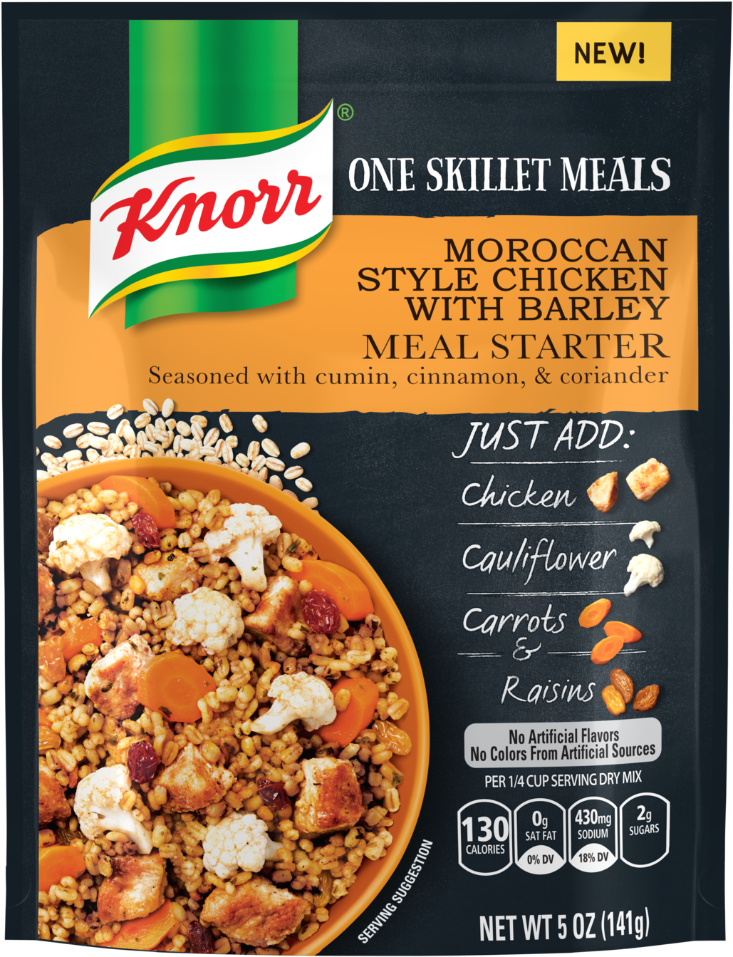 Knorr Lemon Chicken With Barley (1500x1500), Png Download