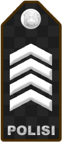 Pdu Bripka Kom - Ajun Inspektur Polisi Dua (250x498), Png Download