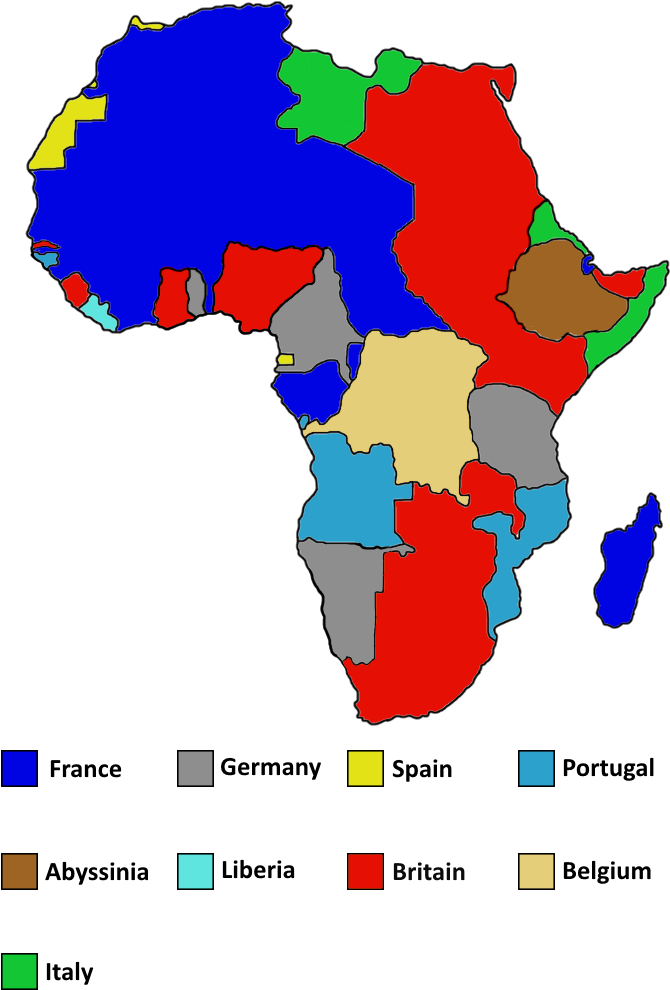 Africa Before Weltkreig2 - Kaiserreich German Government In Exile (686x1012), Png Download