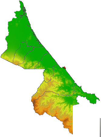 Ubicacion De Los Bri Bri (337x457), Png Download