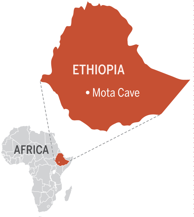Researchers Sequenced The Genome Of A 4500 Year Old - Black Ethiopia Map (672x739), Png Download