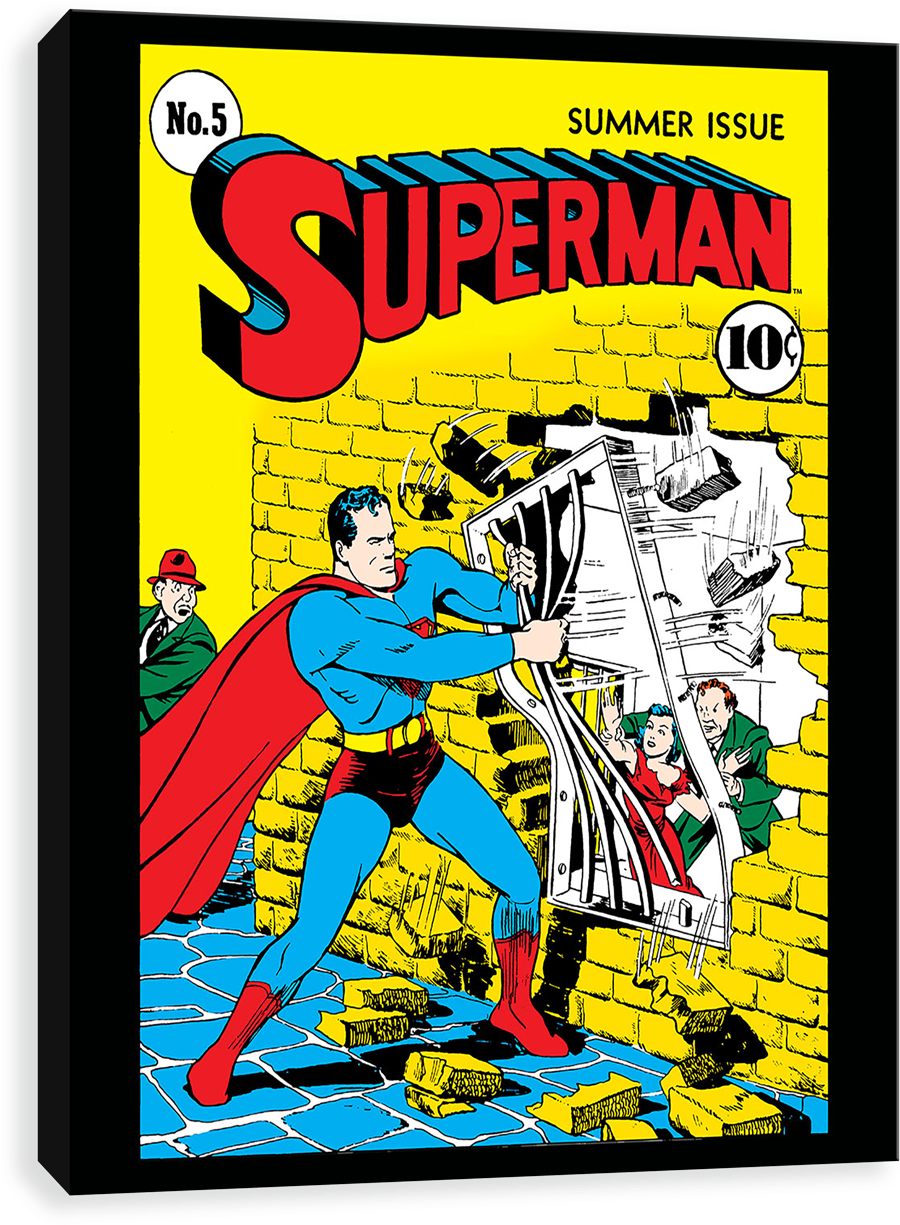Superman Summer Issue - Superman Jailbreak Steel Sign (parallel Import) (1280x1280), Png Download
