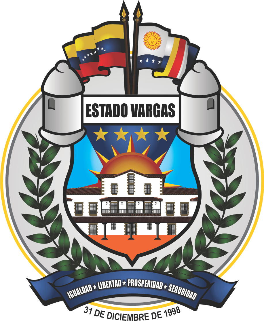 State Of Venezuela In Venezuela - Escudo De Estado Vargas (640x778), Png Download