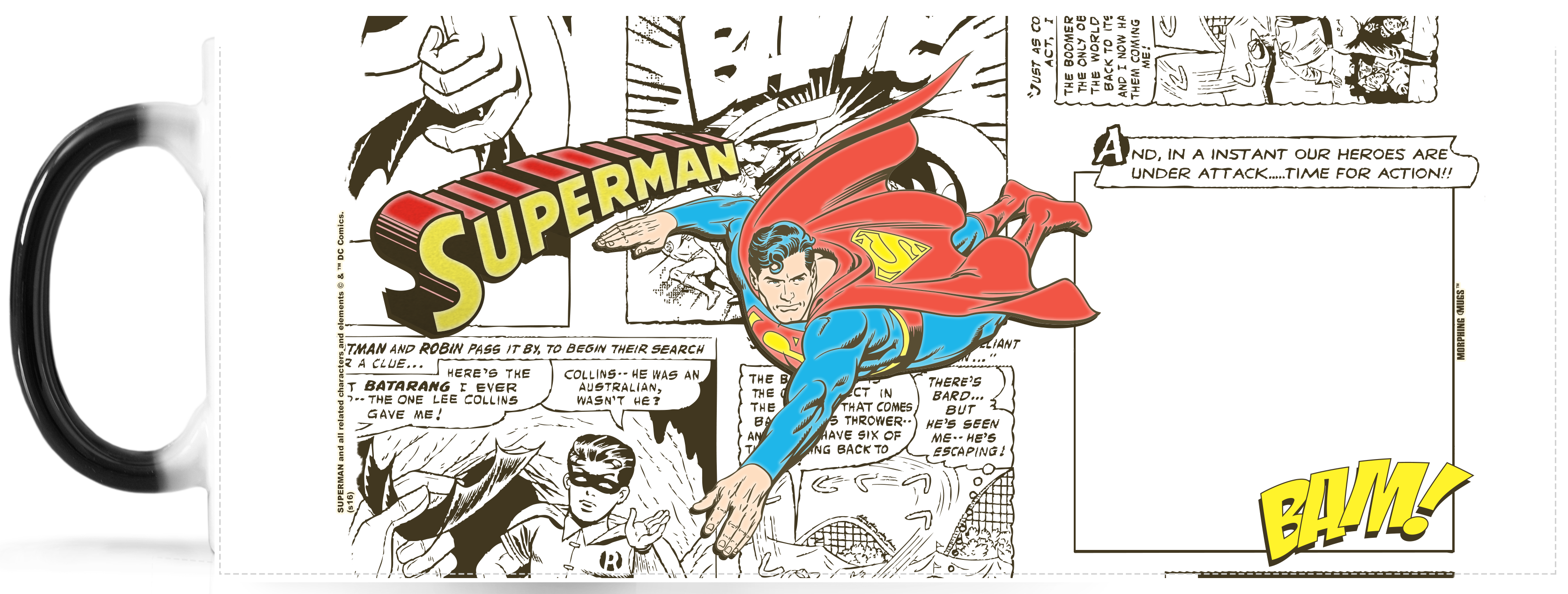 Put Yourself Straight Into The Comics With This Morphing - Superman (3347x1268), Png Download