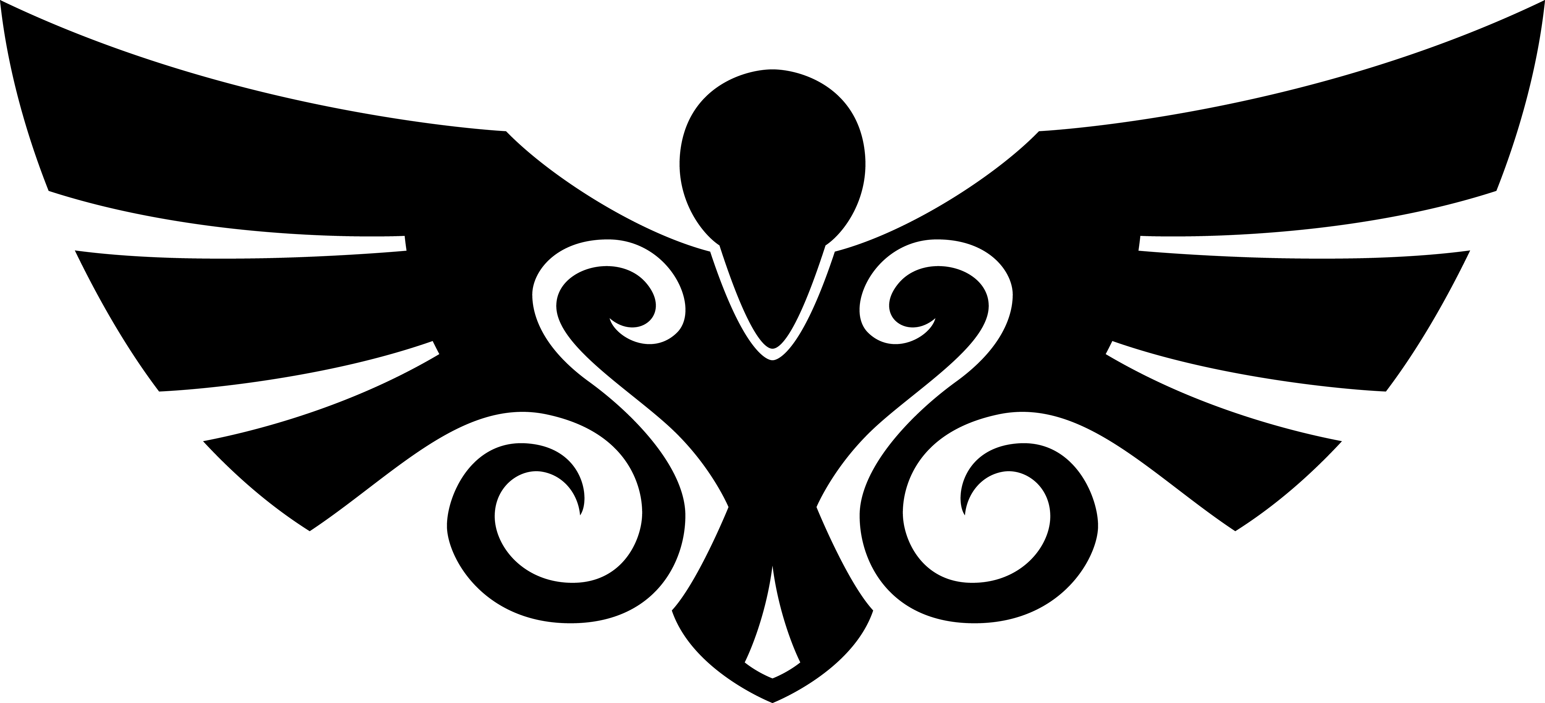 Black Swan Emblem - Mobirise (5000x2277), Png Download