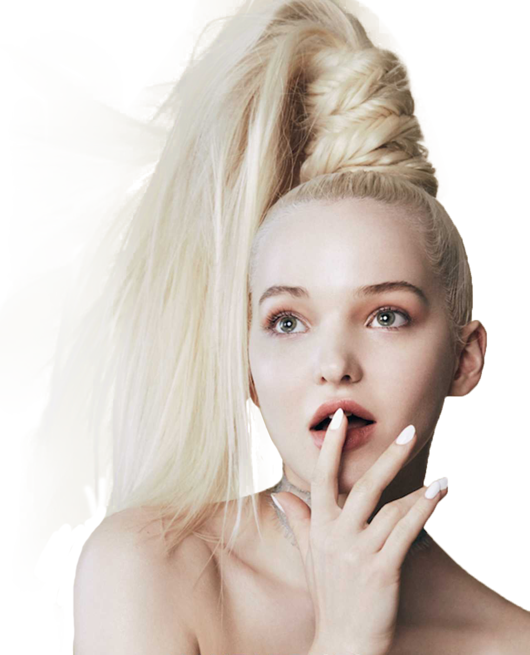 237 Images About Beatiful On We Heart It - Penteados Dove Cameron (1036x1280), Png Download