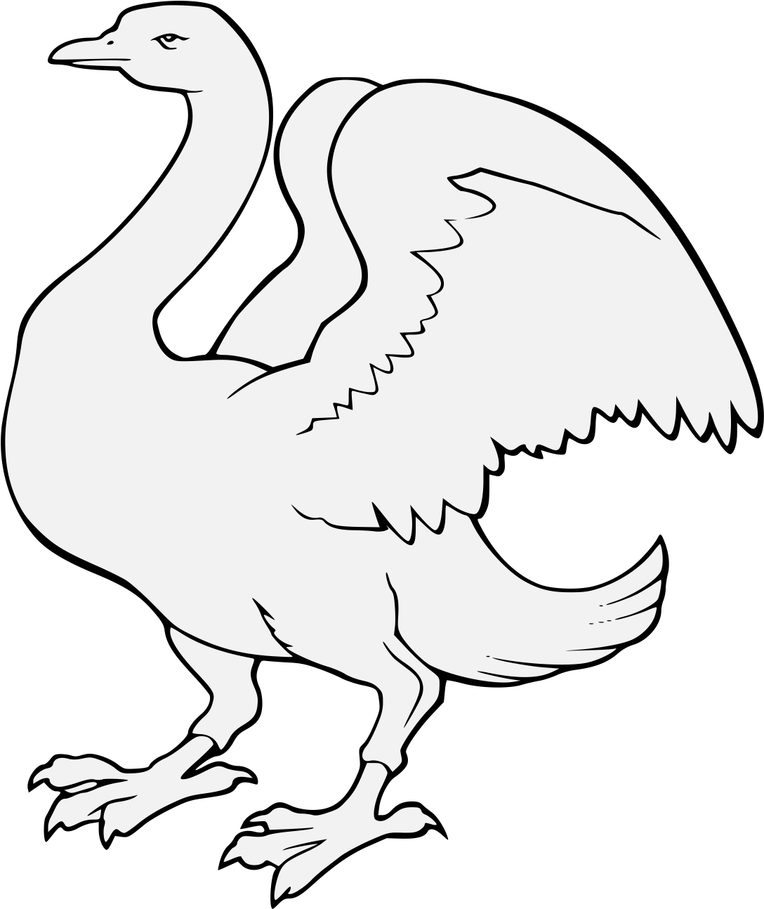 Details, Png - Goose (1143x1319), Png Download