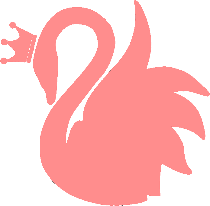 Swan Clipart Emma Swan - Transparent Swan Cartoon Png (800x800), Png Download