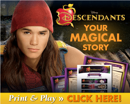 Disney Descendants On Dvd Plus Activity Sheets - Descendants The Rotten To The Core Trilogy 2 (720x400), Png Download