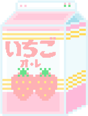 #pixel #art #kawaii #pixel Art #png #japan #японский - Cute 8 Bit Gif (500x448), Png Download