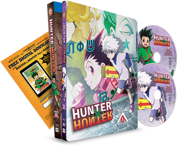 Blog Hunter X Hunter Bd Cards Beauty - Hunter X Hunter Steelbook (630x503), Png Download