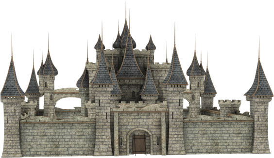 Kingdom Png Clipart - Transparent Castle Png (600x589), Png Download