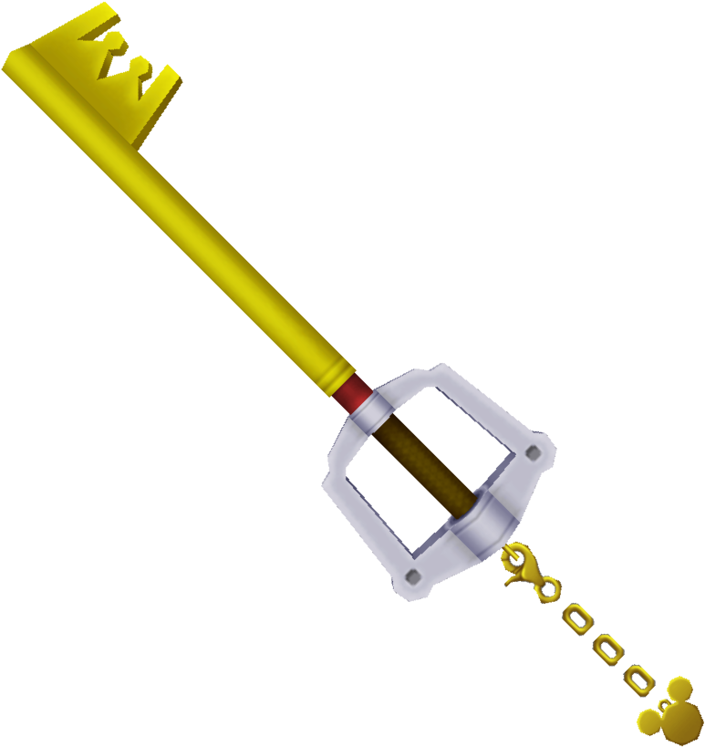Kingdom Key D Kh - Kingdom Hearts King Mickey Keyblade (840x840), Png Download