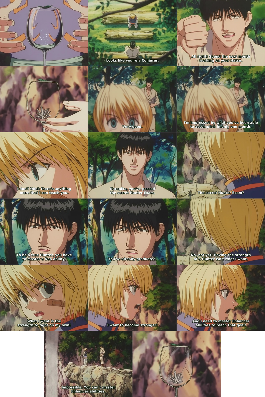 Kurapika S "i Want To Be Stronger" Line Was Made Into - Kurapika (900x1350), Png Download