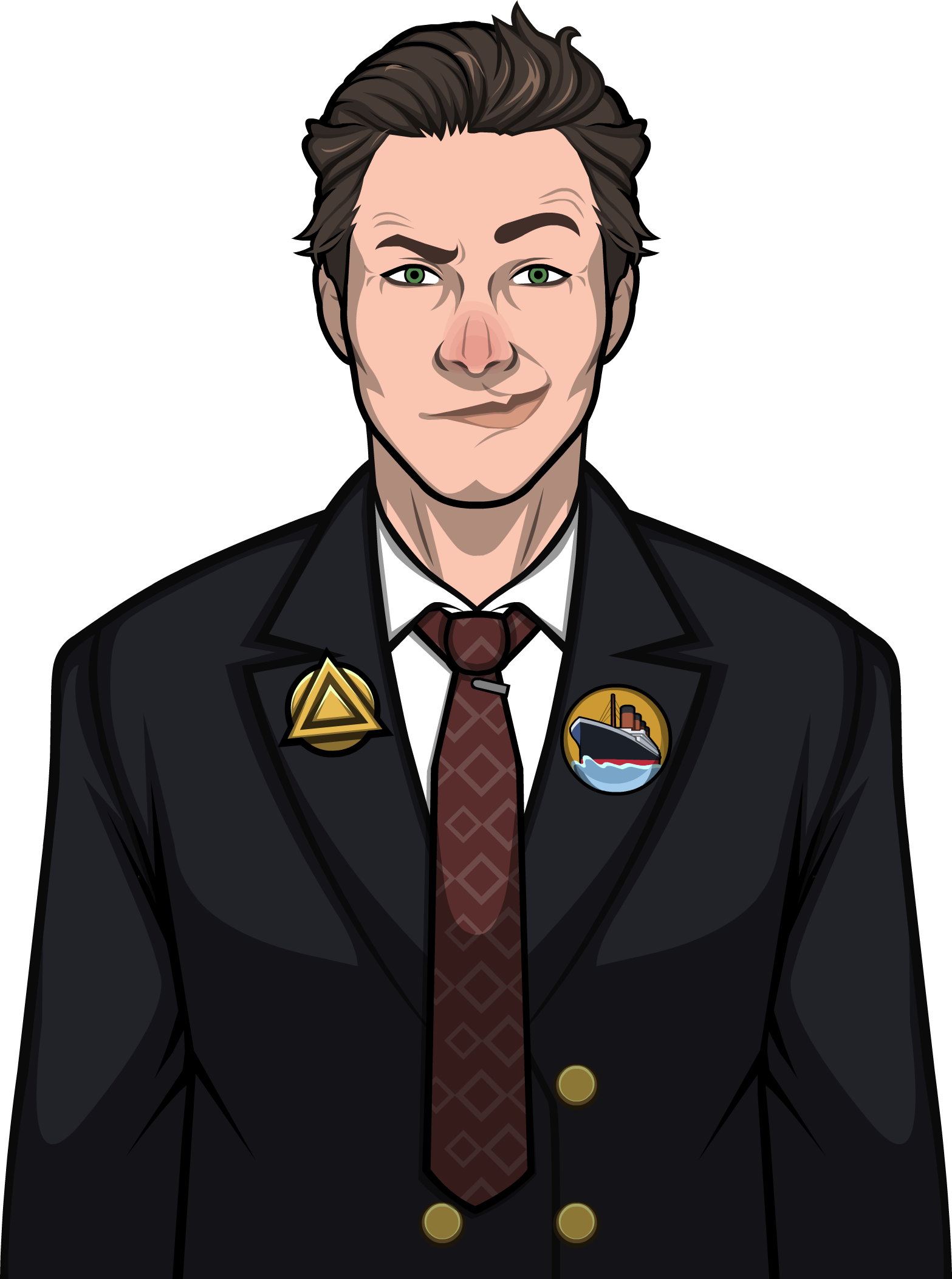 Tyler-snakes - Criminal Case Suspect (1567x2105), Png Download