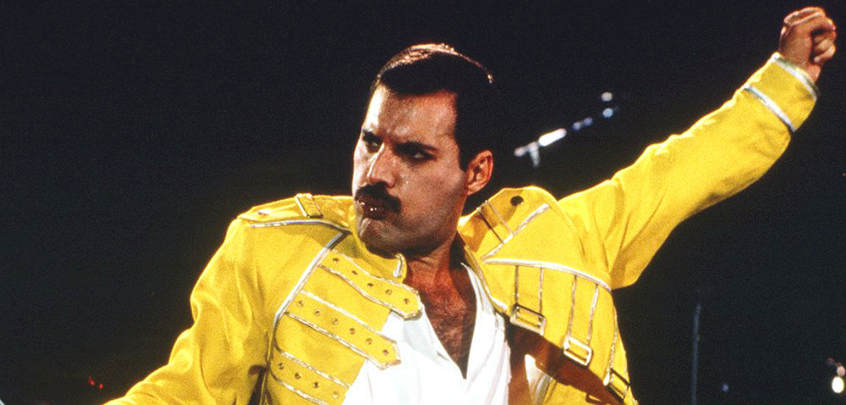 Il Mondo Intero Celebra Freddie Mercury - Freddie Mercury (846x405), Png Download