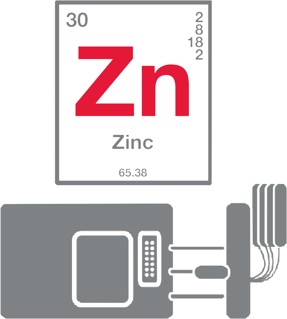 Zinc Die Casting - Zinc Die Cast Icon (1291x1361), Png Download