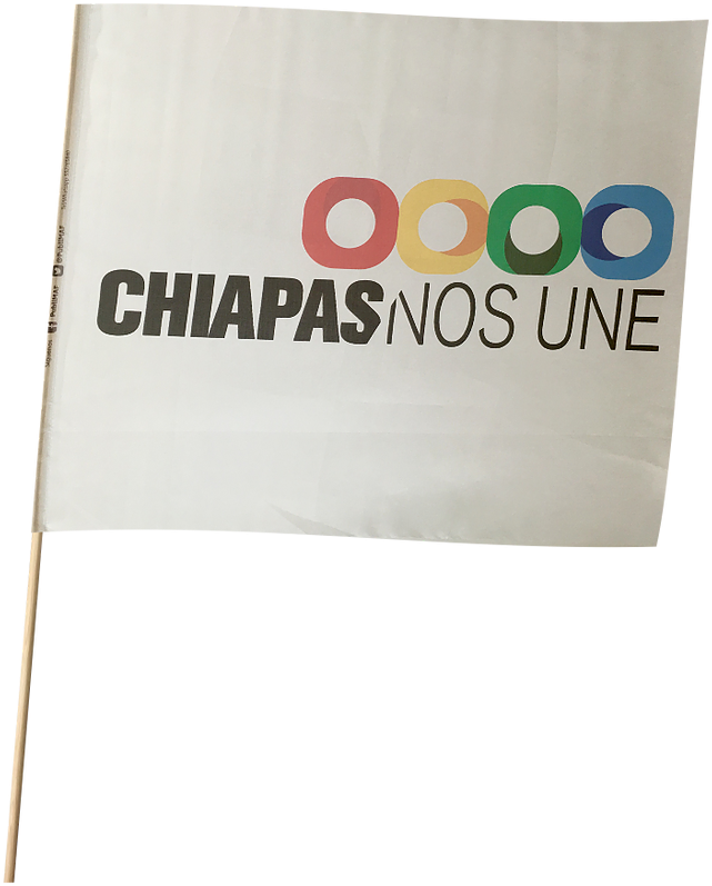 Bandera Chiapas - Escudo De Chiapas Nos Une (651x814), Png Download