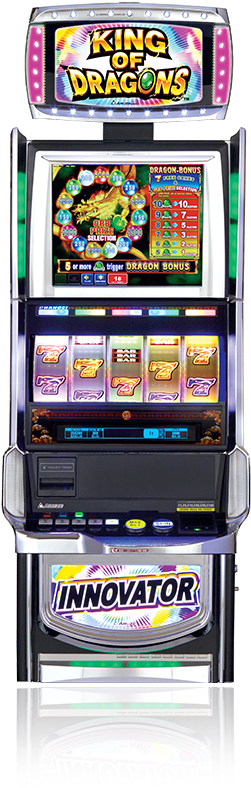 Dragon's Riches Hide Among Magical Orbs In Aruze's - Aruze King Of Dragon (250x800), Png Download