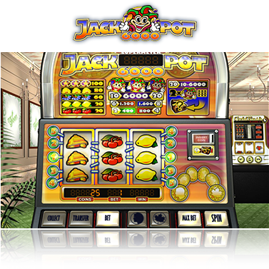 Jackpot 6000 Game - Jackpot 6000 (376x422), Png Download