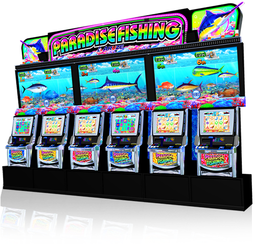 A Community Game That Up To 6 Players Can Enjoy Playing - Las Vegas Fishing Game (500x484), Png Download
