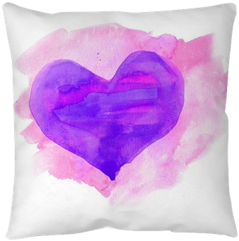 Blue And Purple Colors Floor Pillow • Pixers® • We - Selfness By Carol L Rickard (400x400), Png Download