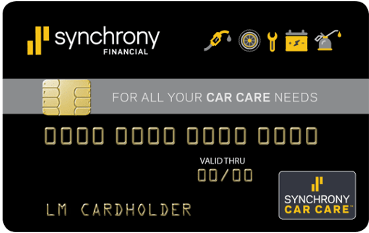 No Interest If Paid In Full Within 6 Months* On Purchases - Synchrony Car Care Card (548x335), Png Download