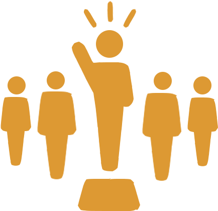Leadership Icon (447x453), Png Download