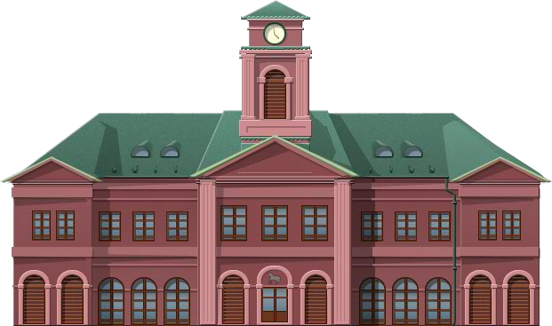 Old Horsecar Station - Train (621x367), Png Download