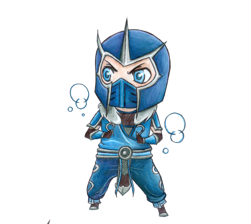 Master Kuai By Zommbay On Deviantart Picture Library - Chibi Sub Zero Png (900x792), Png Download