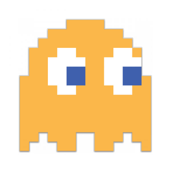 Pacman Ghost Png - Pac Man Pink Ghost (600x600), Png Download
