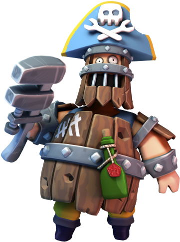 Plunder Pirates (500x500), Png Download
