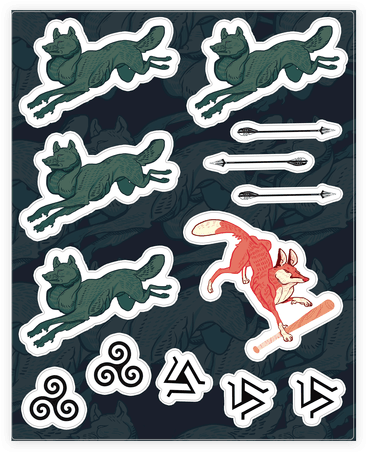 The Boy Who Runs With Wolves - Symbol (484x484), Png Download