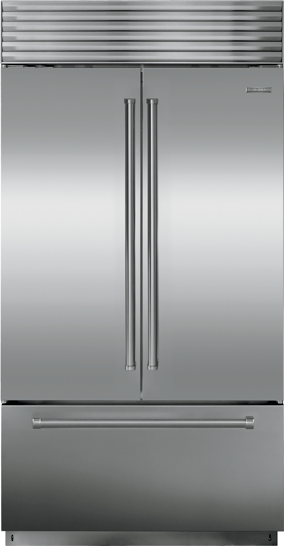 Bi 42ufd Over And Under With French Door - Sub Zero French Door (2000x2000), Png Download