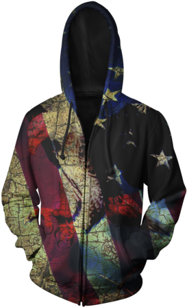 American Desert Eagle Hoodie - Michael Myers Hoodie (309x480), Png Download