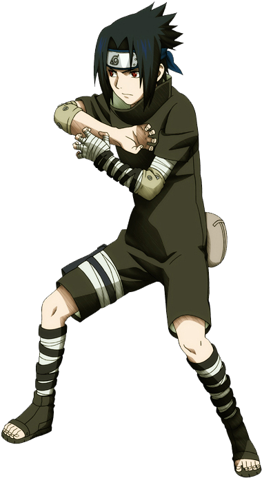 Sasuke Uchiha, Part One - Naruto Ultimate Ninja Heroes Sasuke (400x700), Png Download
