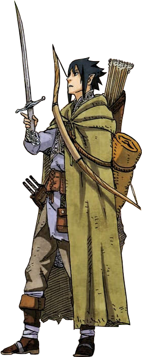 Elf, Naruto, And Sasuke Image - Elf Sasuke (500x700), Png Download