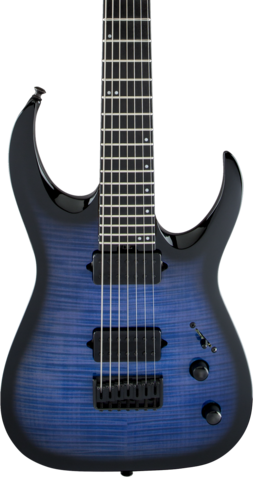Jackson Pro Series Misha Mansoor Juggernaut Ht7fm Oceanburst - Jackson Js Series Dinky Guitar Js30 Ex (256x480), Png Download