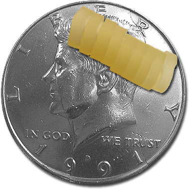 Folding Half Dollar By Johnson Precision Magic (400x400), Png Download